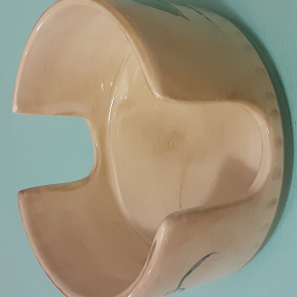 Vintage Tabletop Gallery Francesca Pottery Coasters set/Holder Fruit Handpainted - Picture 6 of 16